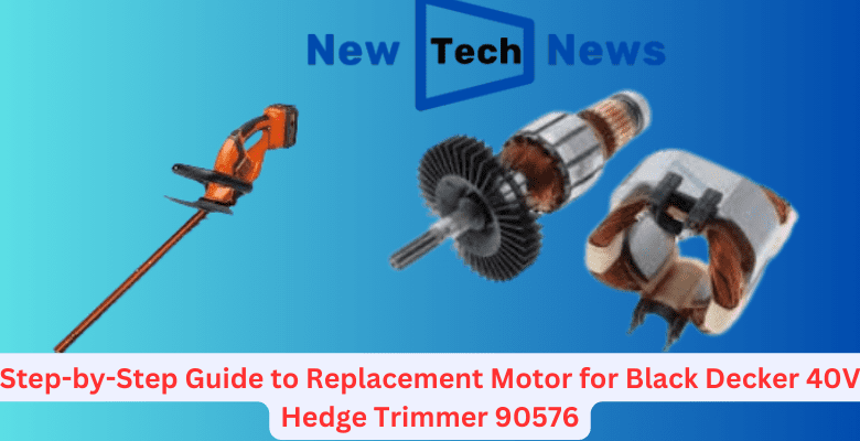 Replacement Motor for Black Decker 40V Hedge Trimmer 90576