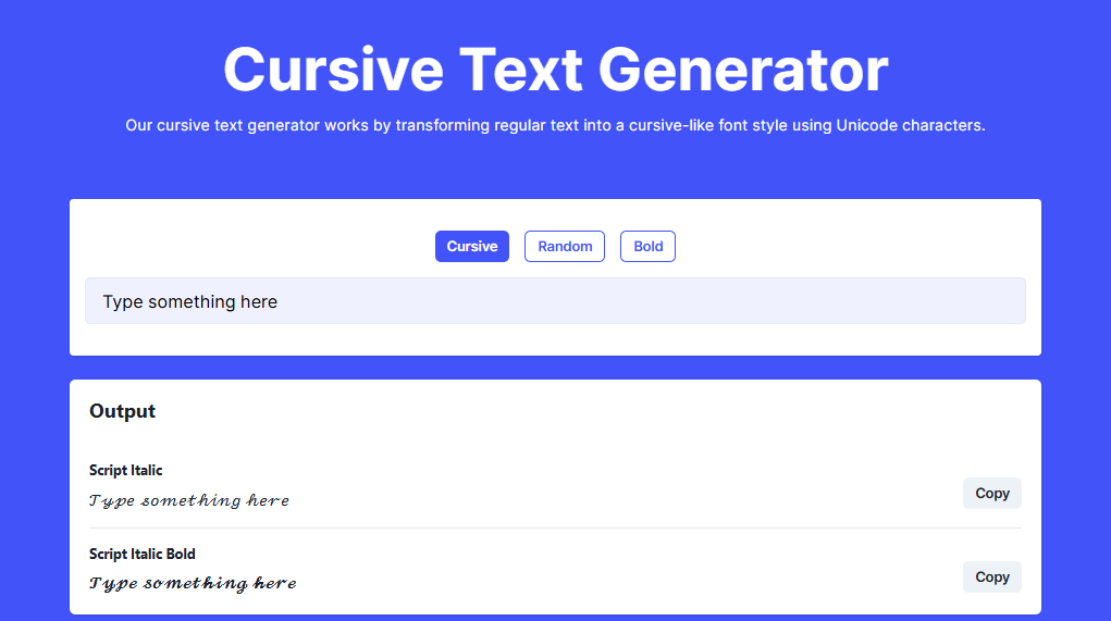 Freaky Font Generators